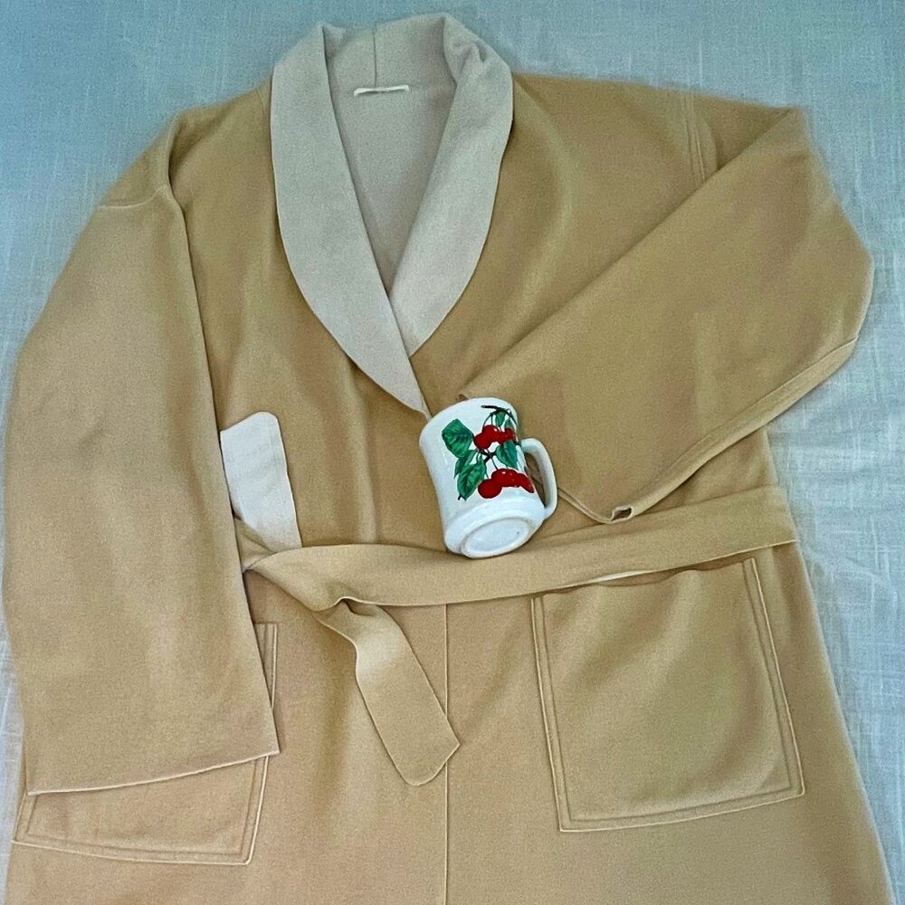 J. Crew Fleece Robe or Spring Jacket - Picture 2 of 5